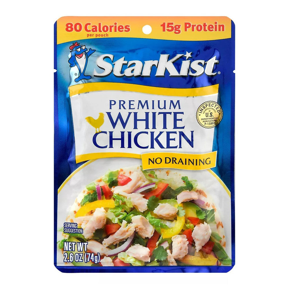 Starkist Premium White Chicken, 2.6 Oz